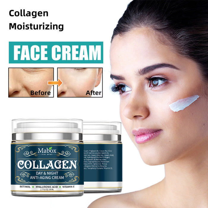 Collagen Moisturizin Anti Aging Face Cream, Moisturizing Wrinkle Remover