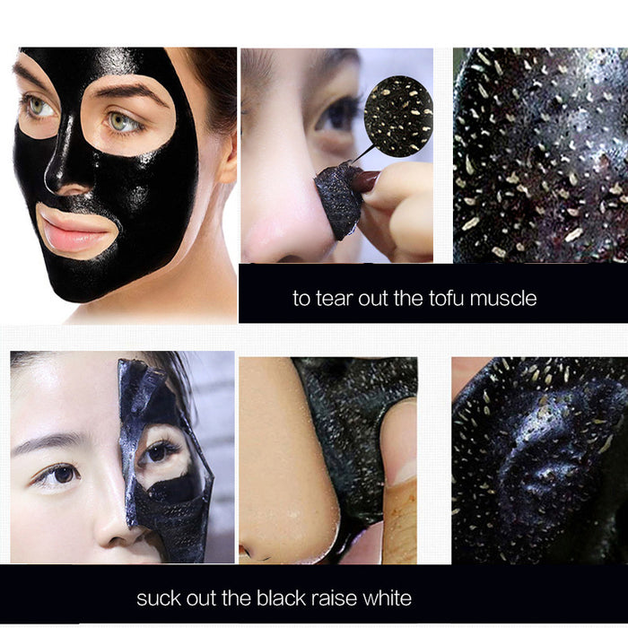 Bamboo Charcoal Blackhead Unisex Blackhead Peeling Mask Nose