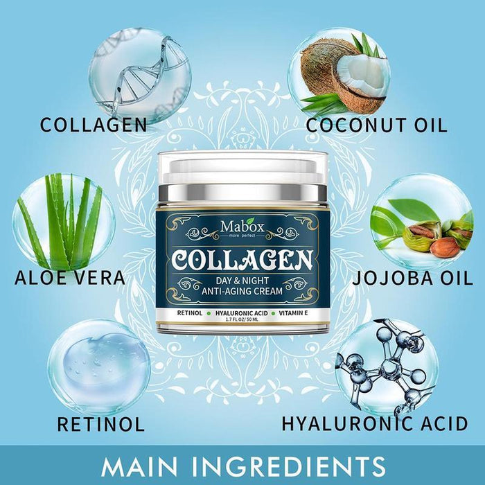 Collagen Moisturizin Anti Aging Face Cream, Moisturizing Wrinkle Remover