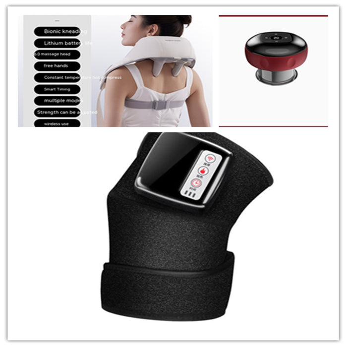 Electric Infrared Heating Knee Massager Wrap Elbow Joint Support Vibration Therapy Physiotherapy Machine Pain Relief